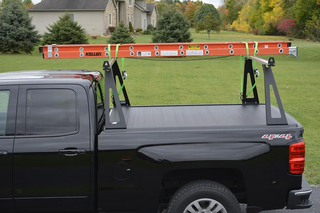 ELD0103 – PACE EDWARDS Ladder Rack, 1000 Pounds Static Capacity/ 400 Pounds Dynamic Capacity Tonneau Cover Rail Mount...